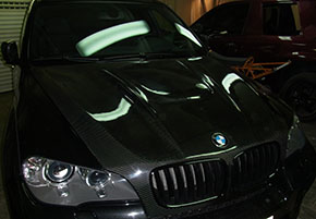 12 - Карбоновый капот на BMW X5