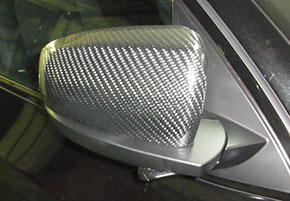 15 - Карбоновые зеркала на BMW X5